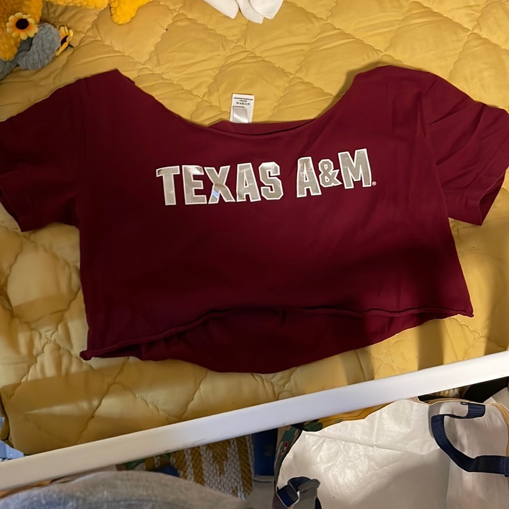 Aggie crop top